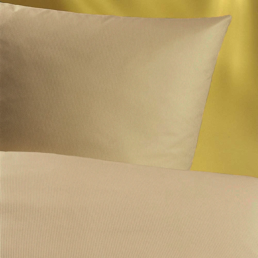 Mako-Satin-Bettwäsche Miro Hotelverschluss 30 cm